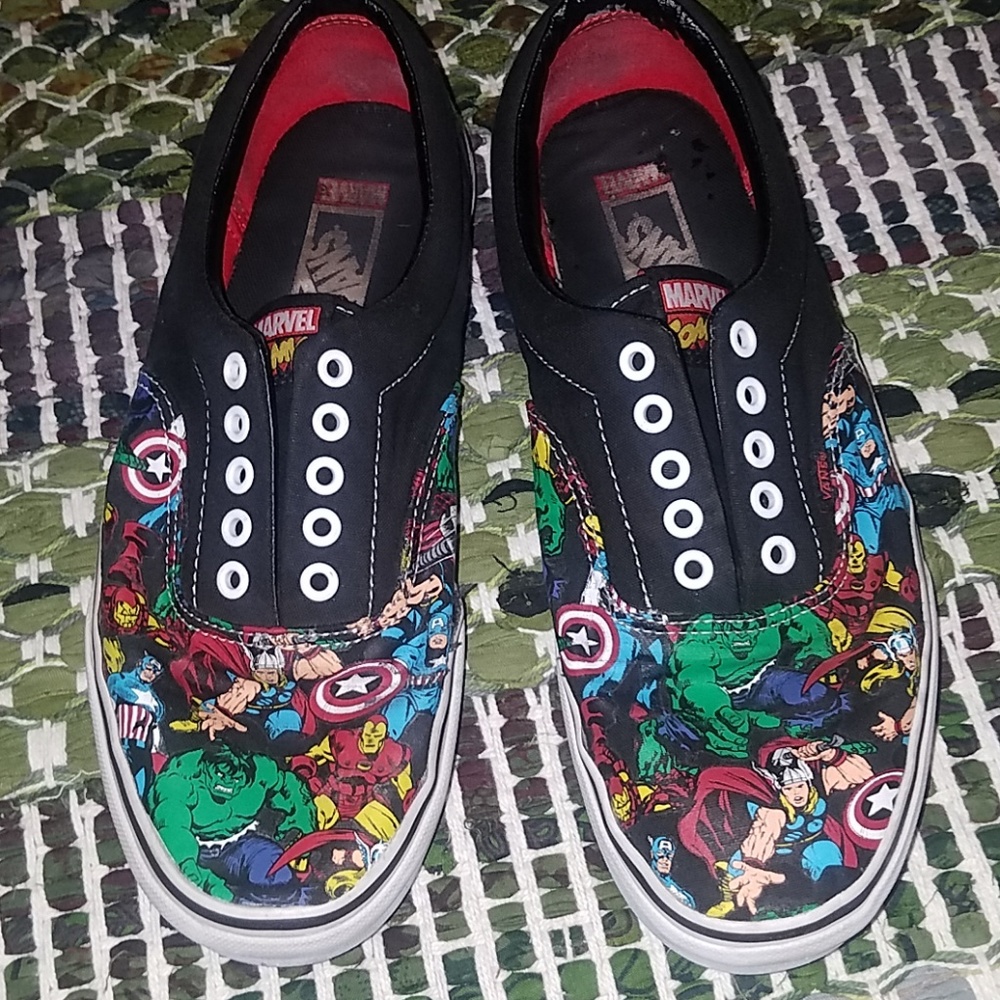 Marvel Comics Vans
